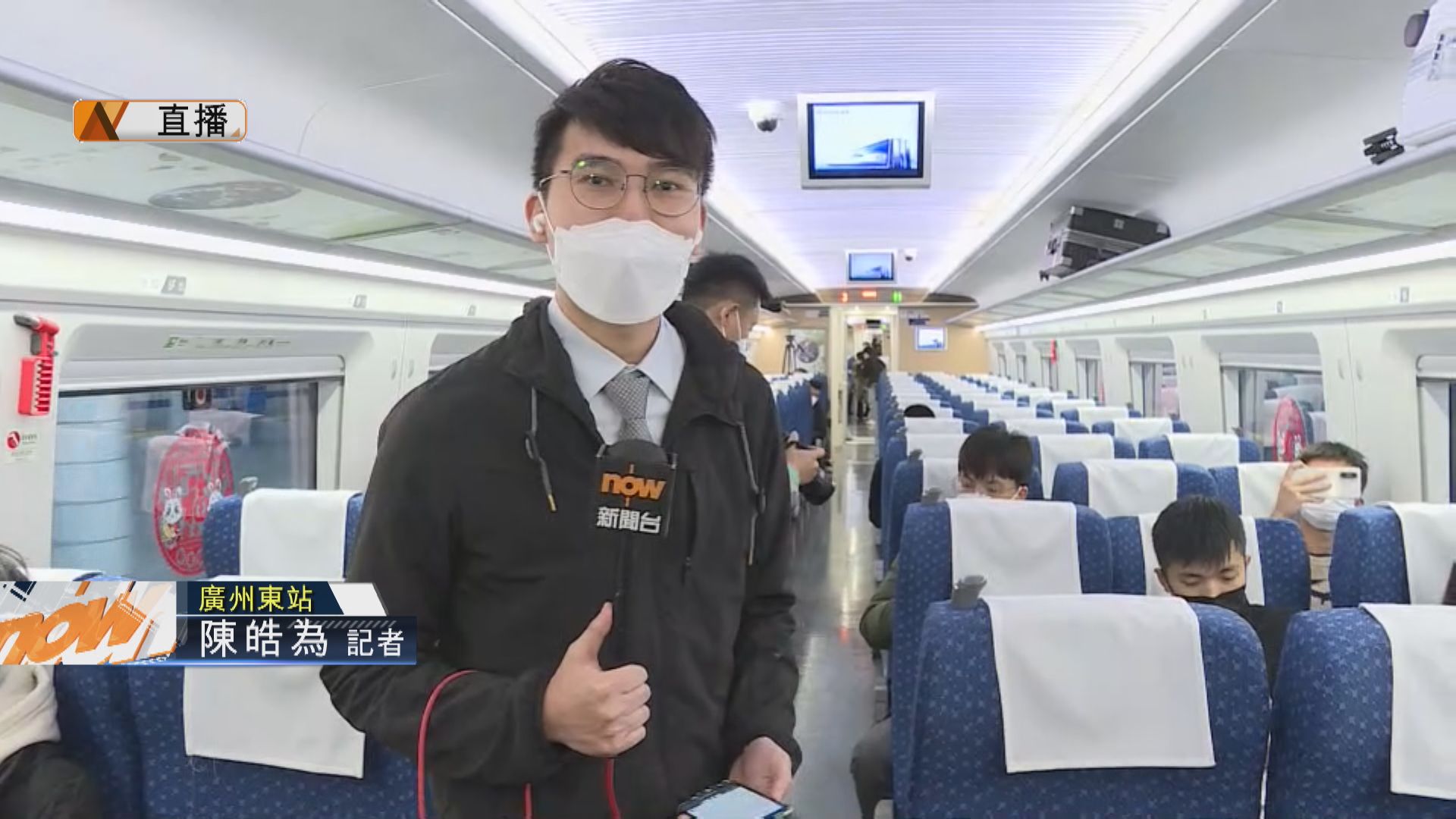 【現場報道】高鐵香港段復運　乘搭首班車人數不多