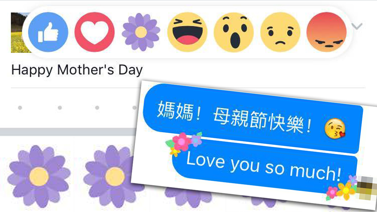 【母親節】同賀母親節  FB推期間限定「紫色花花」