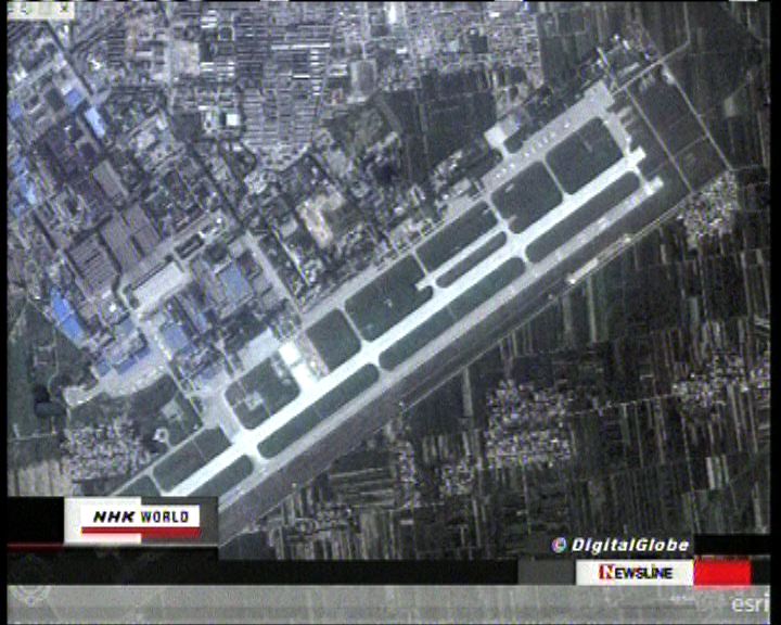 
美國拍到遼寧建機場疑訓練航母
