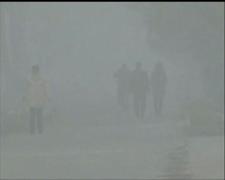 
內地中東部大霧天氣影響交通