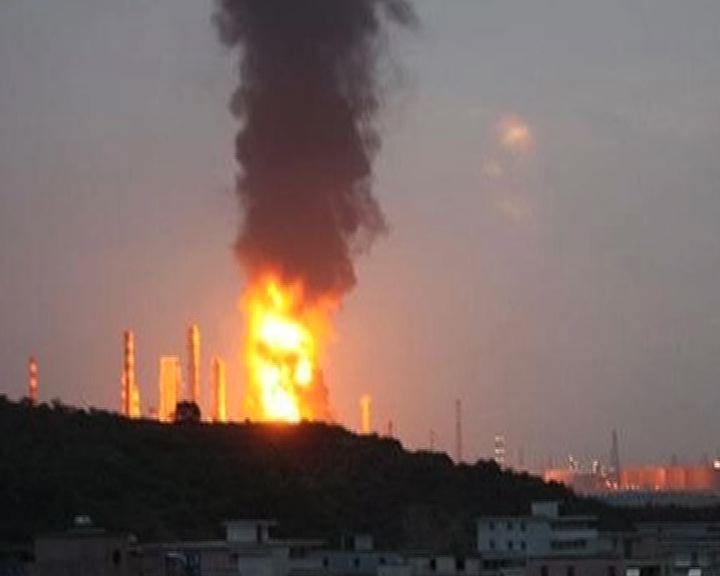 
消息指中海油位於惠州的煉油廠發生爆炸