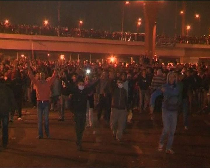 
埃及反政府示威逾五百人傷