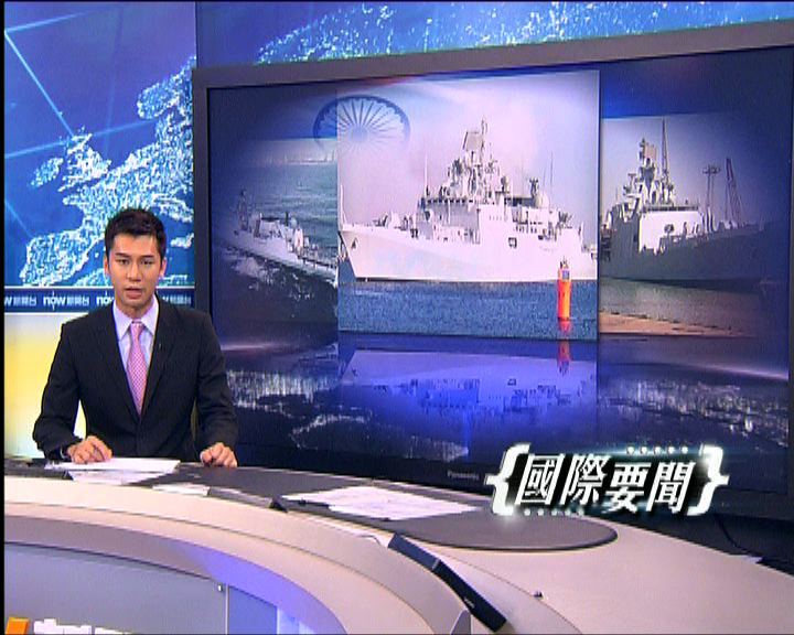 
俄製印度護衛艦進行海上測試