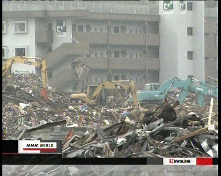 

日本大地震三個月重建進度緩慢