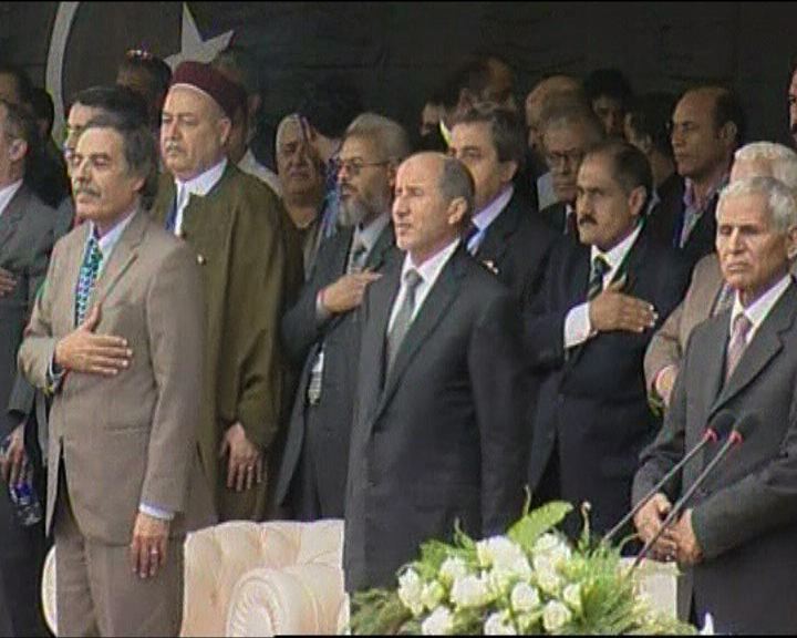 
過渡委正式宣布利比亞全國解放