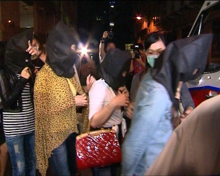 
警方破賣淫集團拘13人