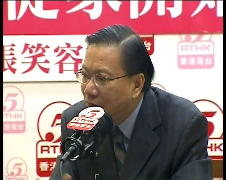 
張炳良：公屋輪候冊增長未必反映需求