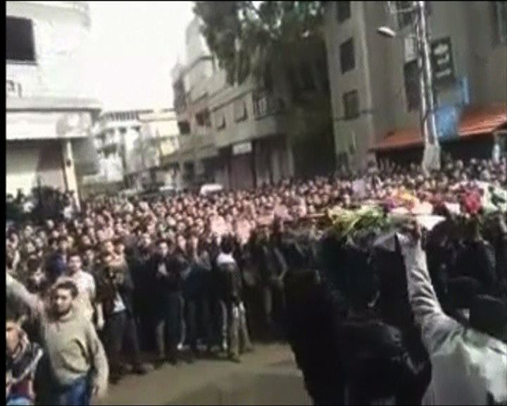 
敘利亞反政府示威持續