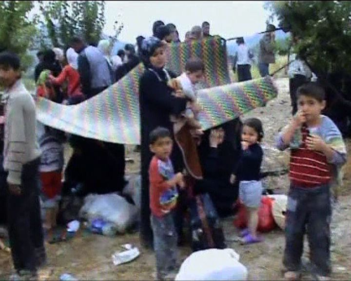 
逾八千名敘利亞難民湧入土耳其