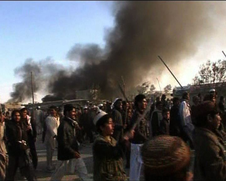 
阿富汗抗議美軍焚燒可蘭經示威衝突持續