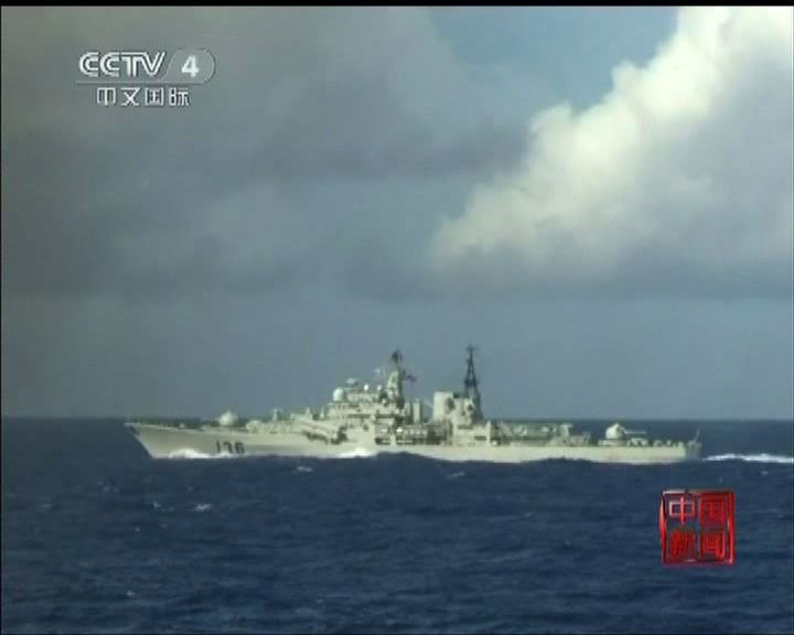 
中國海軍艦艇到西太平洋訓練