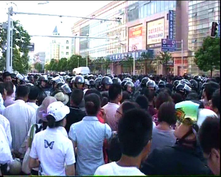 
江蘇民眾示威迫使政府讓步