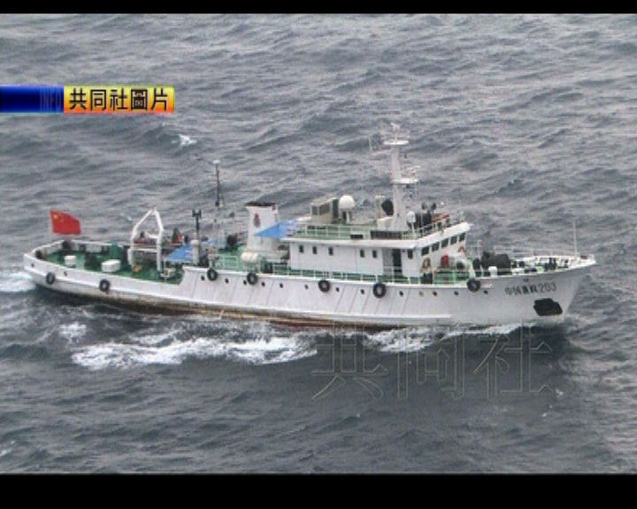 
中國漁政船進入釣魚島水域
