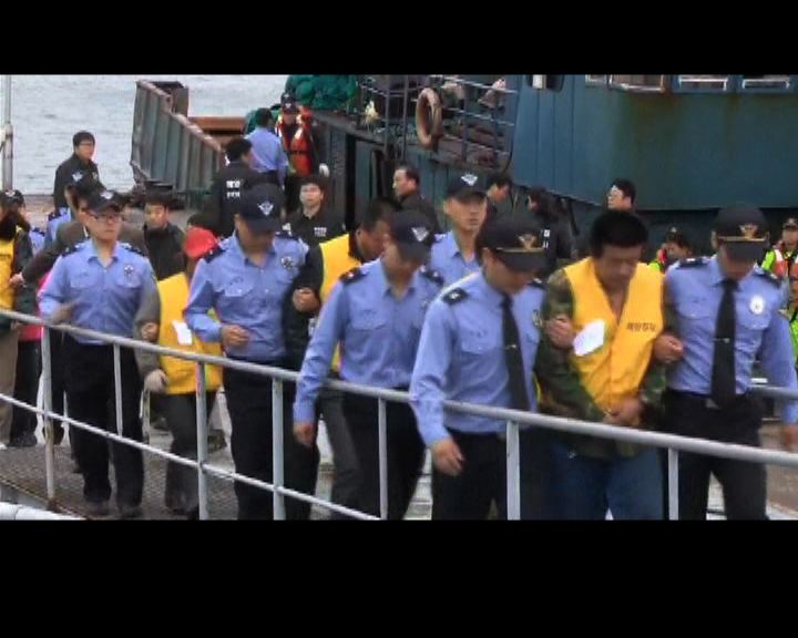 
南韓警方擬起訴被扣查中國漁民