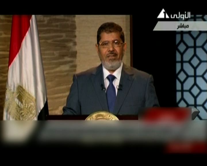 
穆爾西得票過半當選埃及總統