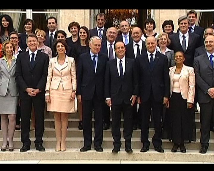 
法國新政府正式運作全體內閣減薪三成