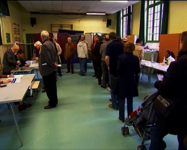 
法國正進行總統選舉第二輪投票