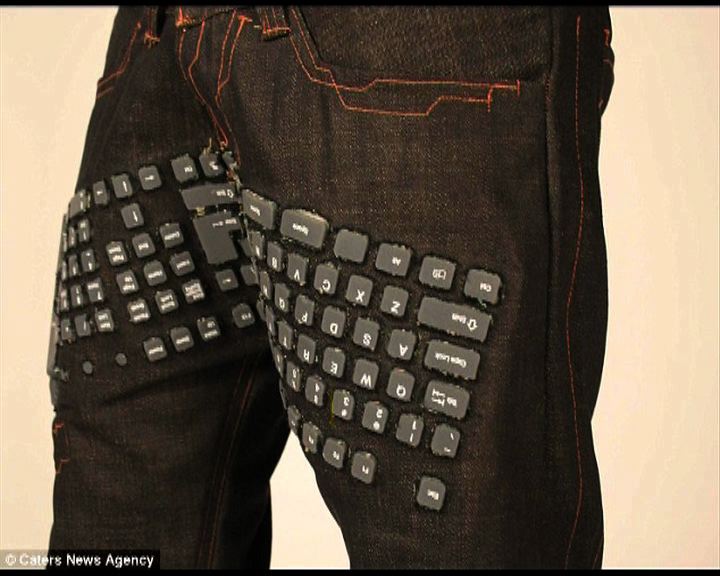 
環球薈報：鍵盤牛仔褲助用家遙控電腦