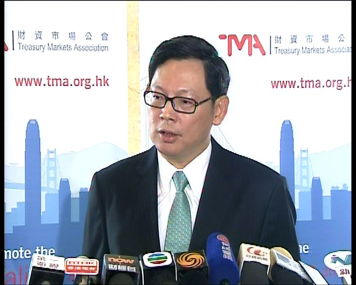 
陳德霖指歐洲情況改善對香港有幫助