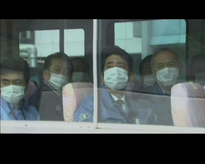 
日首相視察福島核電廠重視災後重建