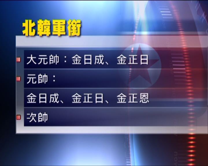 
金正恩接掌北韓七個月集黨政軍大權