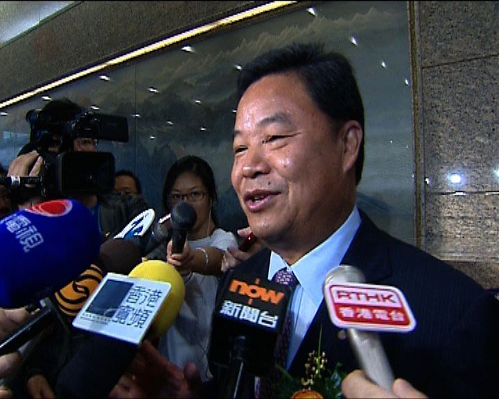 
呂新華拒絕評論有關特首選舉