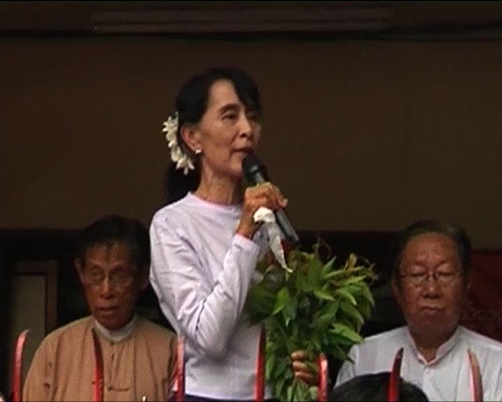 
緬甸公布補選結果反對派大勝