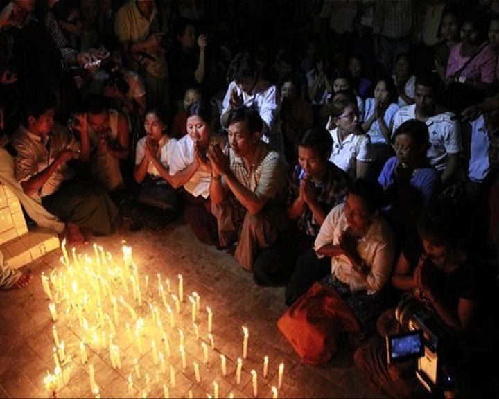 
緬甸反停電示威蔓延多個城市