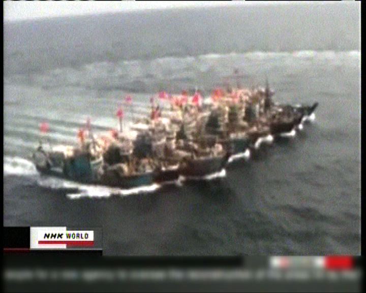 
中國漁民涉在南韓非法捕魚被捕