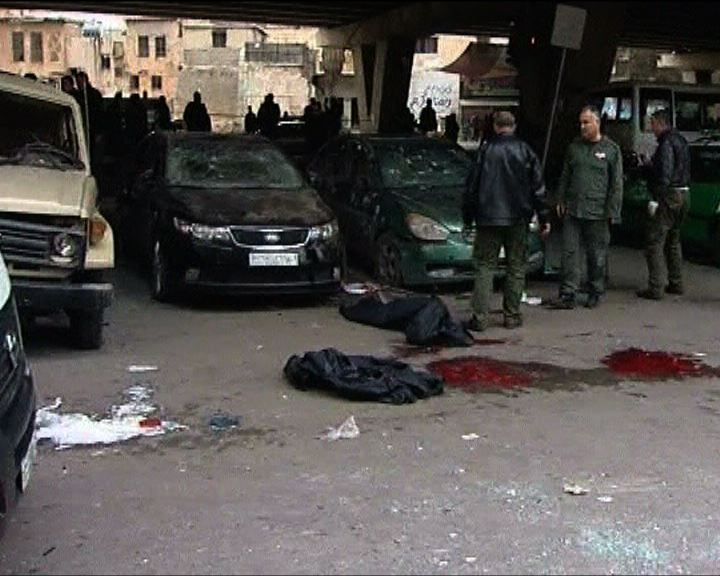 
敘國首都遇自殺式炸彈襲擊