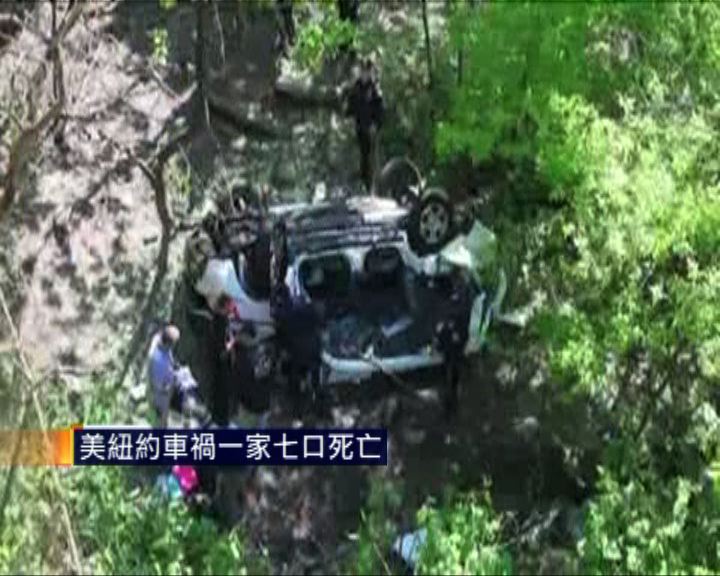 
美國紐約車禍一家七口死亡