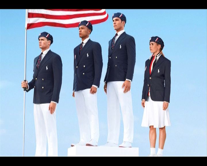 
美國奧運代表隊制服由中國製造
