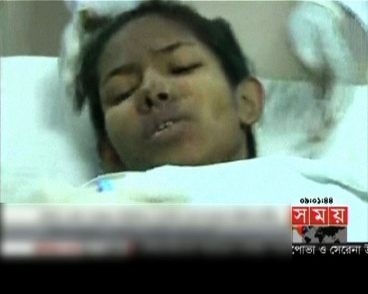 
孟加拉女子被困十七天奇蹟生還