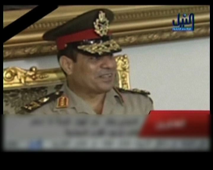 
埃及軍方警告國家可能崩潰
