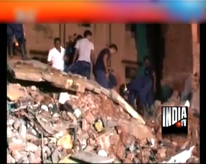 
印度西北部住宅倒塌最少4死