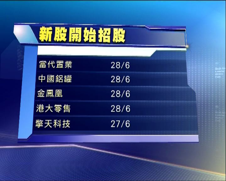 
五新股明硬撼　開元狠削集資額50%