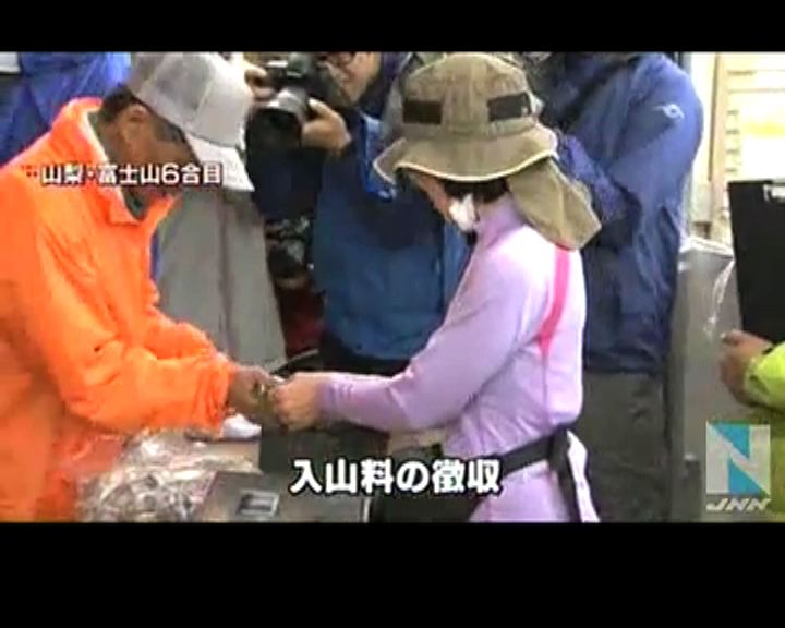 
富士山試徵一千日圓登山費