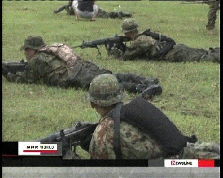 
日美聯合奪島軍演加州舉行