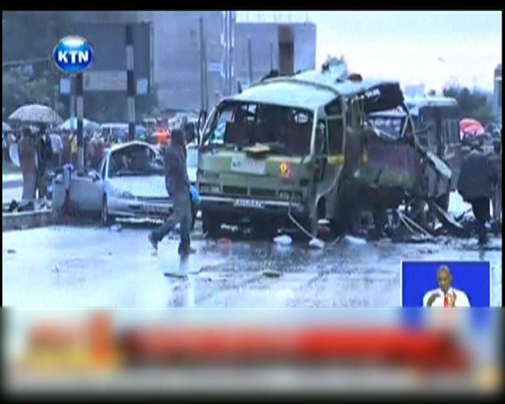 
肯尼亞載客小巴遭襲逾三十死傷