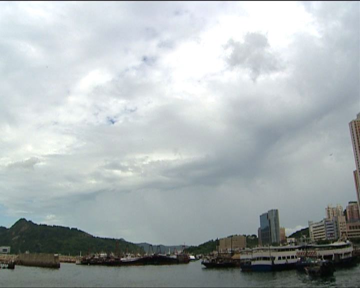 
預料熱帶風暴明早最接近本港