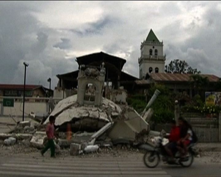 
菲律賓地震死亡人數升至144