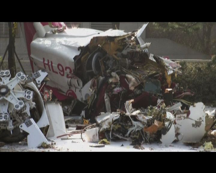 
首爾直升機撞大樓後墜毀兩死