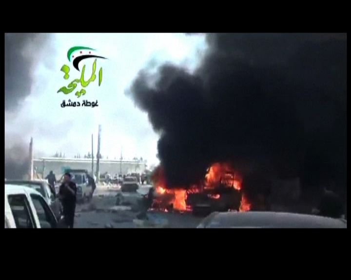
敘利亞油站遇空襲多人死傷