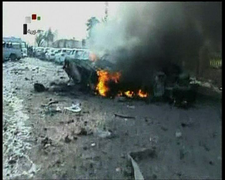 
敘利亞阿勒頗大學連環爆炸83死