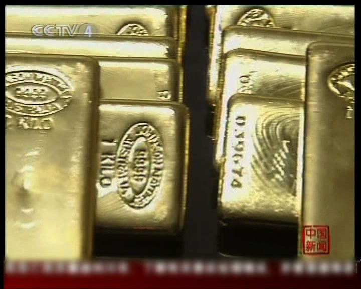 
4月中國從香港進口黃金減少