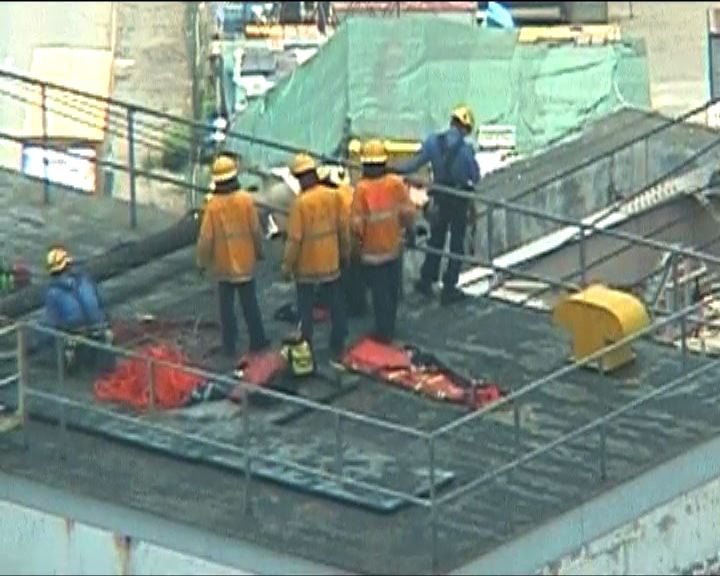 
葵涌工業意外四人受傷
