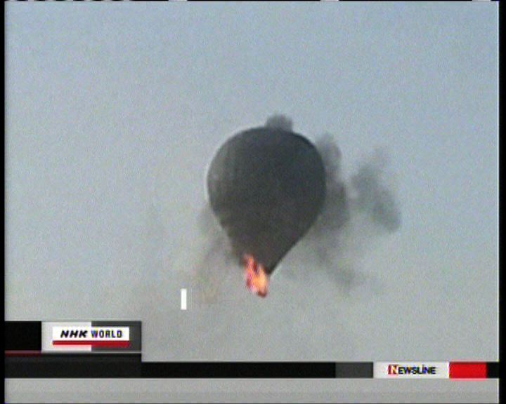 
埃及指熱氣球意外氣體洩漏造成