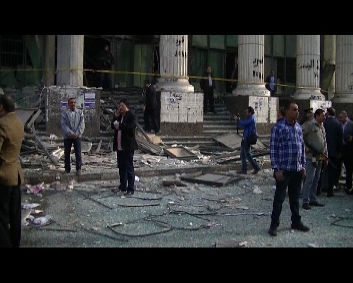
埃及公投前有法院爆炸