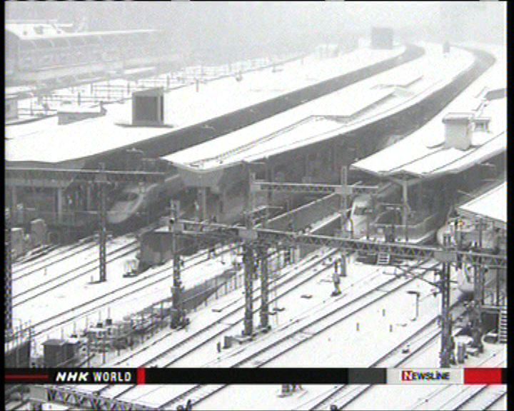 
日本廣泛地區暴雪陸空交通受阻