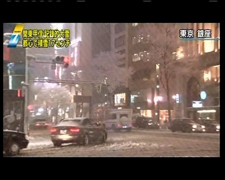 
日本惡劣天氣釀5死逾600傷